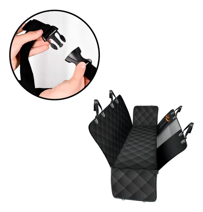 Funda Cubre Asiento Protector Auto Impermeable Mascota Perro - Imagen 3