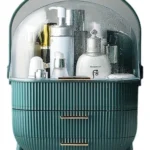 Organizador Maquillaje Portátil PortaCosmético Capsula Con Manija