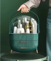 Organizador Maquillaje Portátil PortaCosmético Capsula Con Manija - Imagen 4