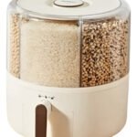 Dispensador Cereales Legumbres Alimentos Giratorio 6 En 1