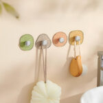 Gancho De Pared Adhesivo Porta Toallas Baño