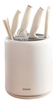 Organizador Cocina Taco Giratorio Porta Cuchillos Rotativo