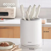 Organizador Cocina Taco Giratorio Porta Cuchillos Rotativo - Imagen 3