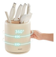 Organizador Cocina Taco Giratorio Porta Cuchillos Rotativo - Imagen 4