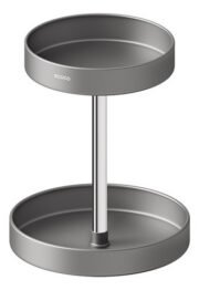 Plato Giratorio Doble Bandeja Organizadora Especiero Cocina