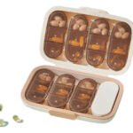 Pastillero Organizador Medicamentos 7 Días C/ Corta Pastilla