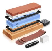 Kit Profesional De Piedra Para Afilar Cuchillos Cocina