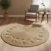 Alfombra Redonda de Yute NARA 120 cm