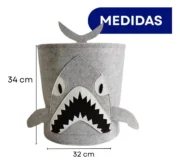 Canasto Organizador Infantil BOSQUINO 30x30 cm - Imagen 2