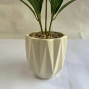 Lirio Blanco Decorativo c/ Maceta LEAH - Imagen 3