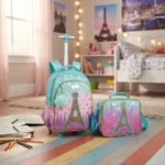 Set Mochila con Cartuchera y Lunchera EMILY