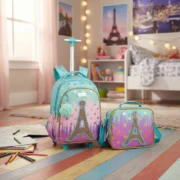 Set Mochila con Cartuchera y Lunchera EMILY