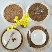 Individual Redondo de Yute GEA - Imagen 2