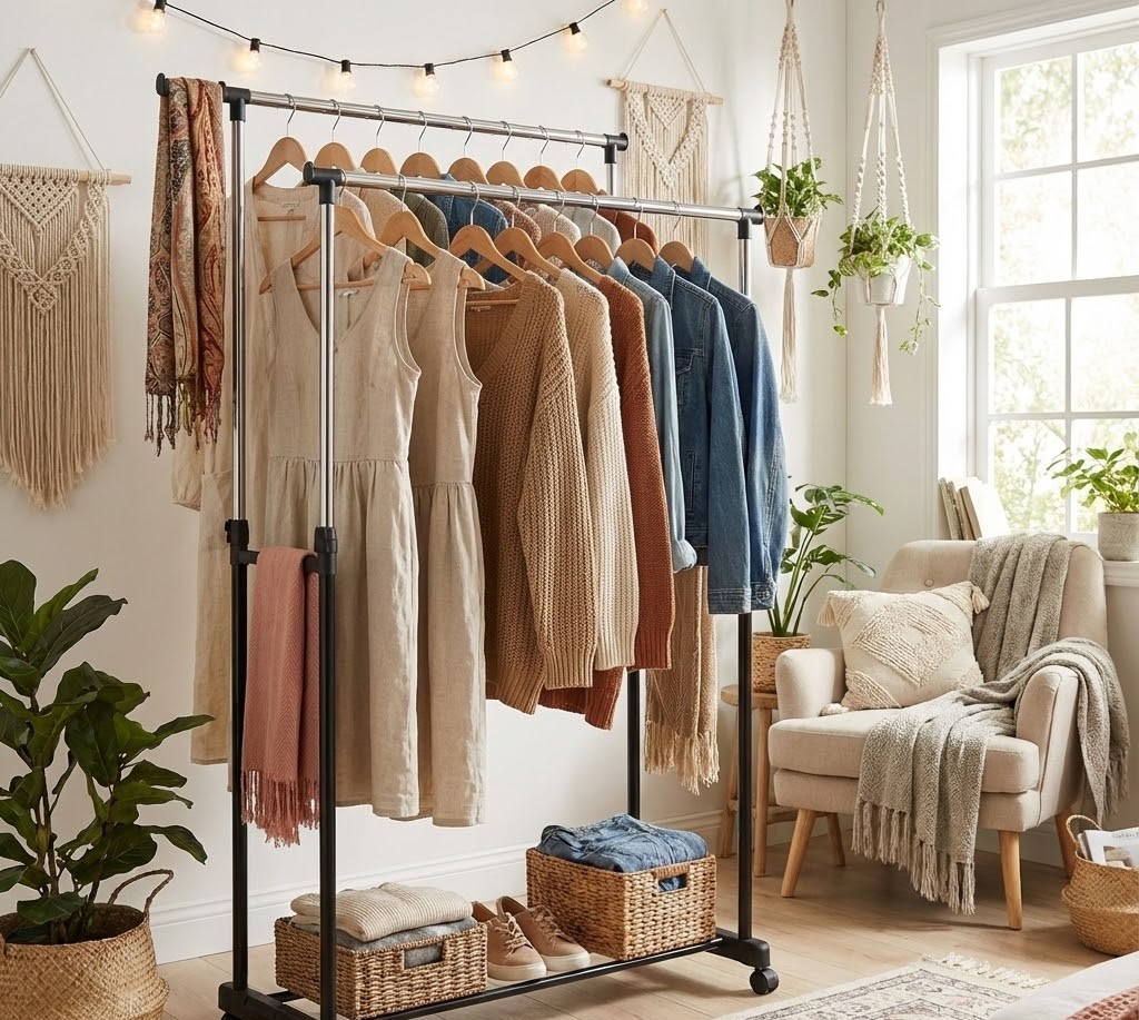 MAURICE PERCHERO Perchero de Metal Movible MAURICE - Imagen 1