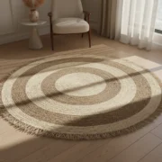 Alfombra Redonda de Yute MARUA 120 cm