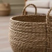 Set 3 Canastos Redondos de Yute BOHEME - Imagen 2