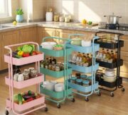 Carrito Organizador de Plástico JUNE