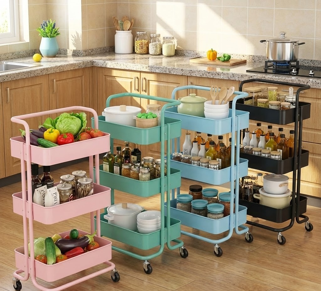 carrito organizador Carrito Organizador de Plástico JUNE - Imagen 1