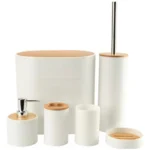 Set de baño 6 piezas NORA