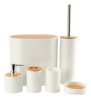 Set de baño 6 piezas NORA