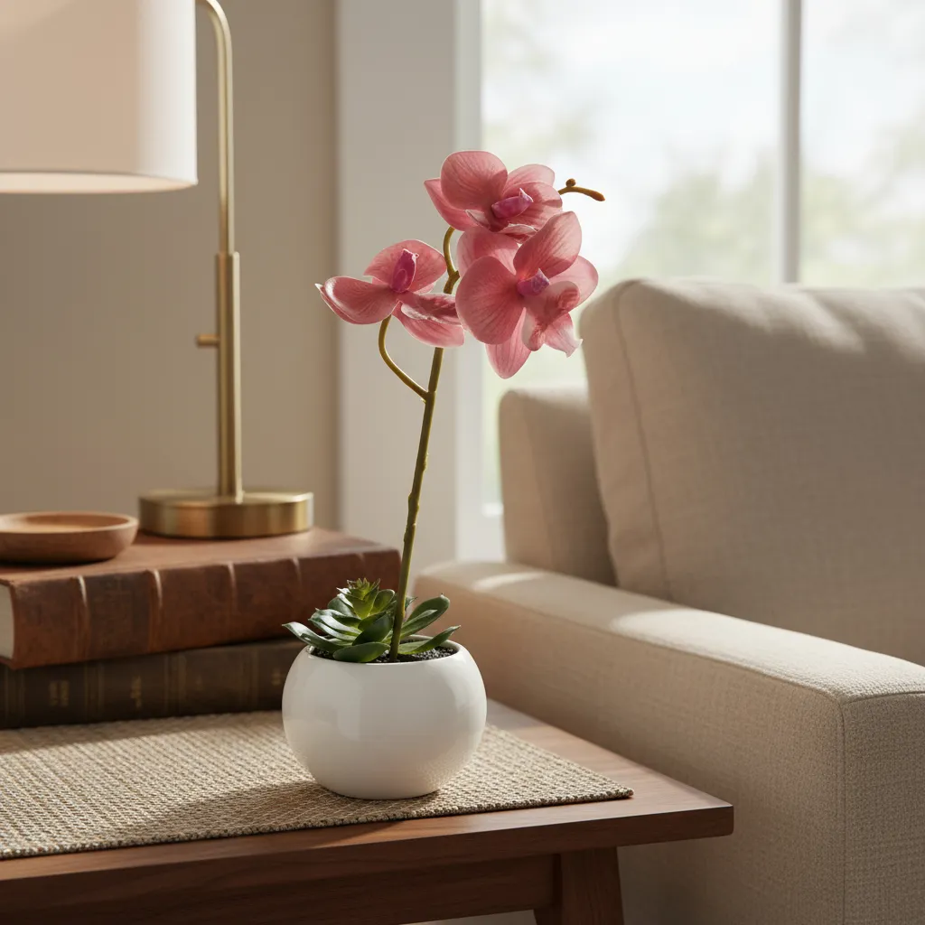 JJO 01-279-PK IRIA 1 Lirio Rosa Decorativo IRIS - Imagen 1