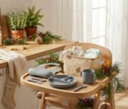 Combo Organizador de Pañales y Set de Alimentación