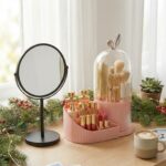 Set Organizador de Maquillaje y Espejo