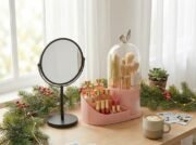 Combo Organizador de Maquillaje y Espejo