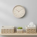 Set Reloj y Canastos de Yute