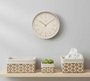 Set Reloj y Canastos de Yute