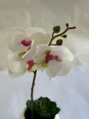 Lirio Blanco Decorativo HECATE - Imagen 2