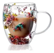 Taza Doble Vidrio RITA - Imagen 2