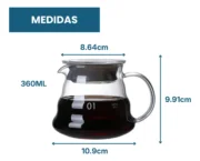 Jarra para cafe 360 ml BOHO - Imagen 3