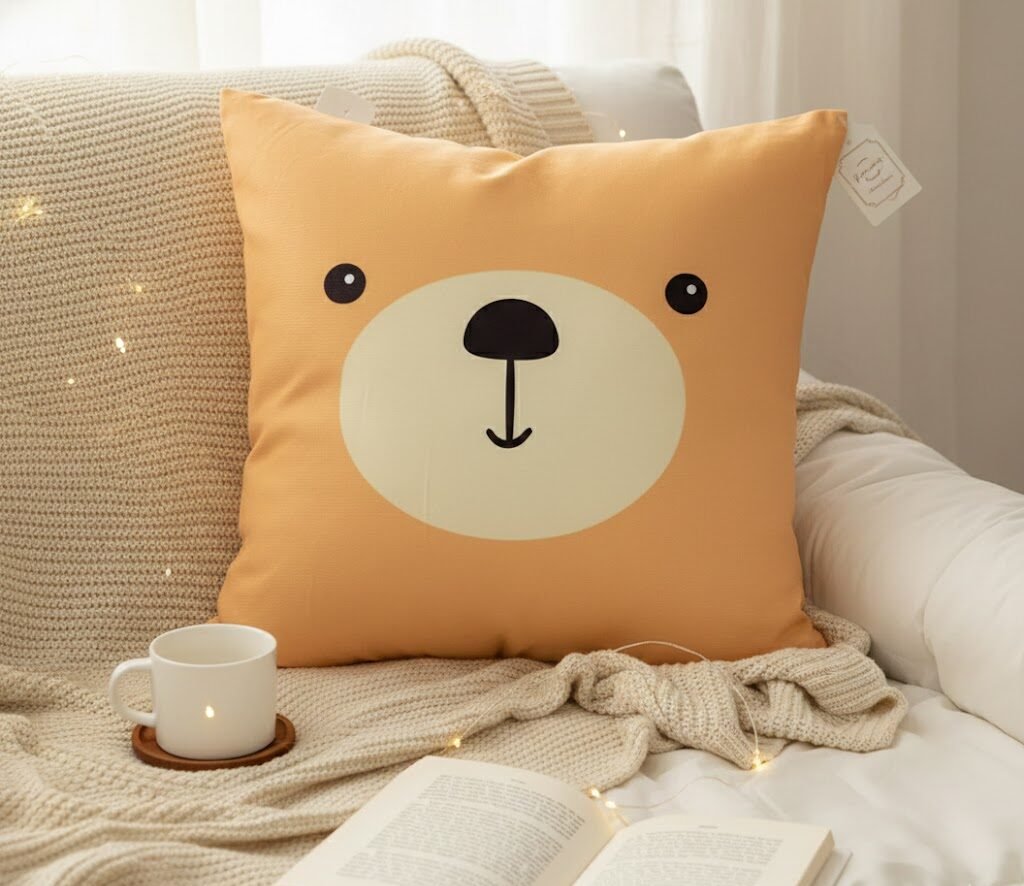 ALMOHADON OSITO MARRON Almohadón BEAR - Imagen 1