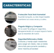 Organizador de Tela Gris LUA - Imagen 3