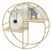 Estante Circular Dorado DEVRE - Imagen 2