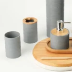 Set de baño 6 piezas ARA