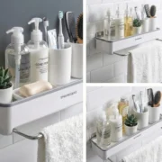 Estante Toallero Adhesivo MERAMI - Imagen 2