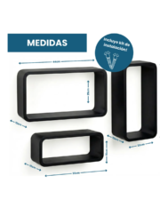 Set Estantes Rectangulares OLI - Imagen 3