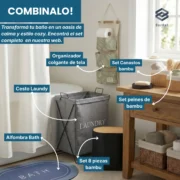 Set Organizadores de Bambu LOLEREY - Imagen 4