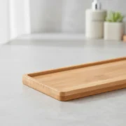 Bandeja Rectangular de Bambu  17x8 cm - Imagen 2